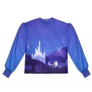 NEW* Disney Parks Cinderella Castle Top for Women • Her Universe | NWT 3X -Ombre